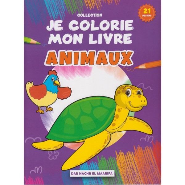 Animaux -Je colorie mon livre