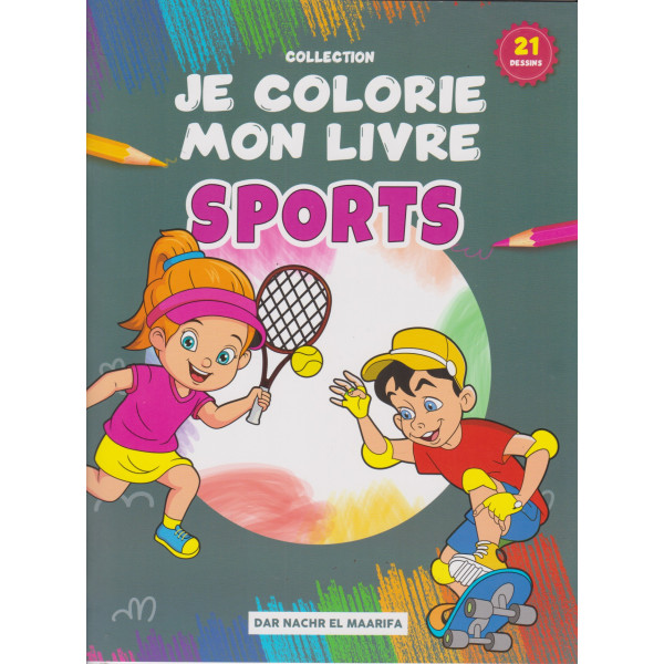 Sports -Je colorie mon livre