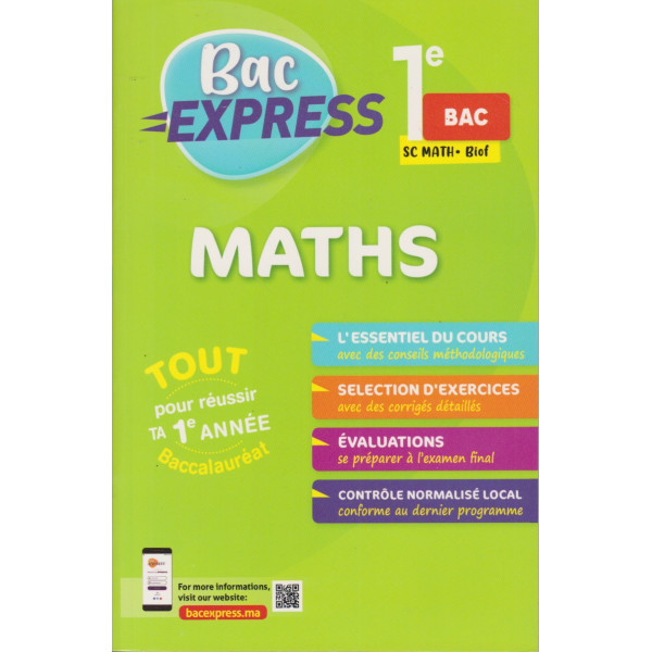 Bac express 1 bac Maths Sc Maths