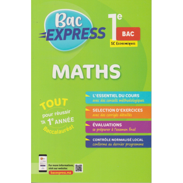 Bac express 1 bac Maths Sc Eco