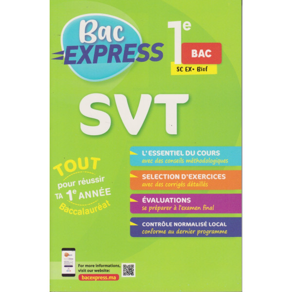 bac express 1 bac SVT Sc Ex