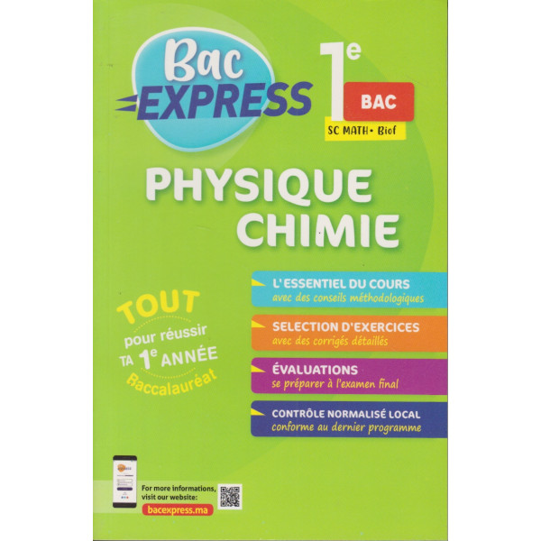 Bac express 1 bac PC Sc Maths