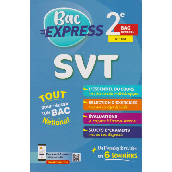 Bac Express SVT 2 Bac SVT-BIOF