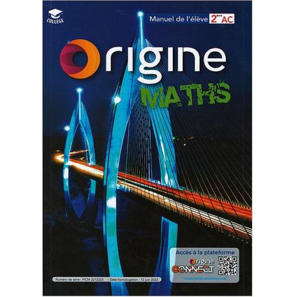 Origine MATHS 2AC