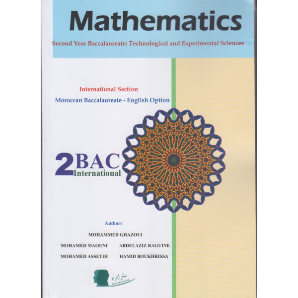 Mathematics 2Bac Sc Ex English