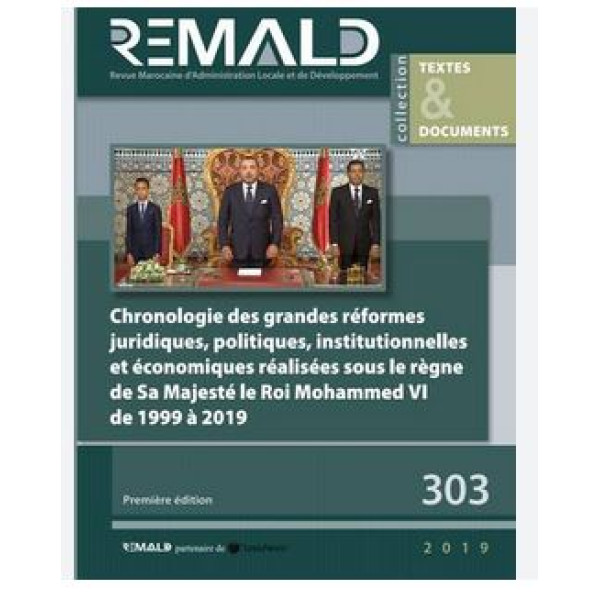 Chronologie des grandes réformes juridiques politiques 303/2019