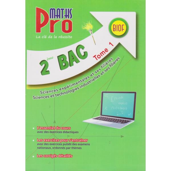 Maths Pro 2 Bac SX T1