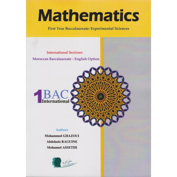 Mathematics 1Bac Sc Ex English option