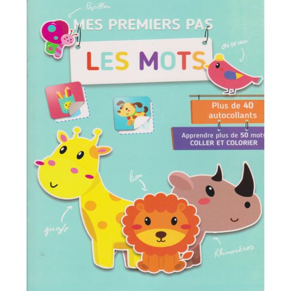 Mes premiers pas -Les mots plus autocollants