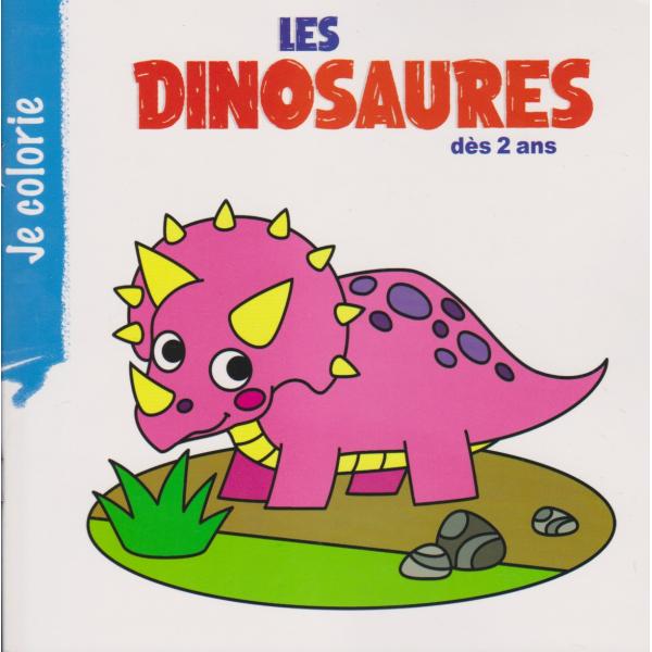 Je colorie -Les dinosaures 2ans+