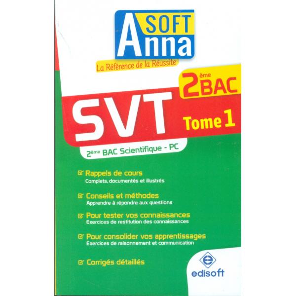 Anna soft SVT 2e Bac PC T1