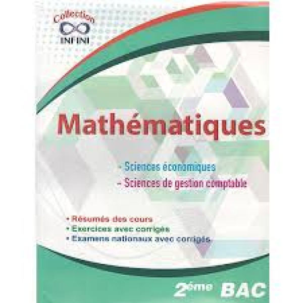 Infini mathématiques sc.Eco et sc.gestion comptable 2Bac