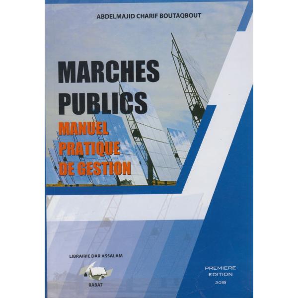 Marches publics manuel pratique de gestion