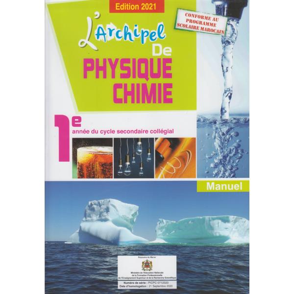 L'archipel de physique-chimie 1AC APM 2021
