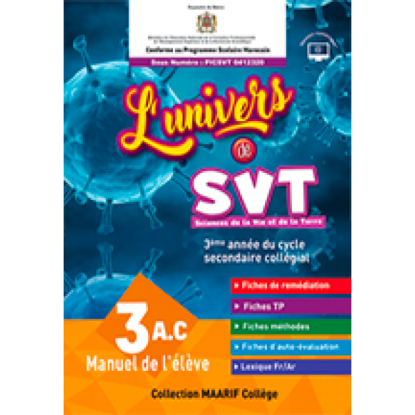 L'univers de SVT 3ème collège APM 2021