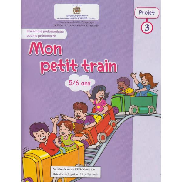 Mon petit train projet 3 5/6 ans 2024