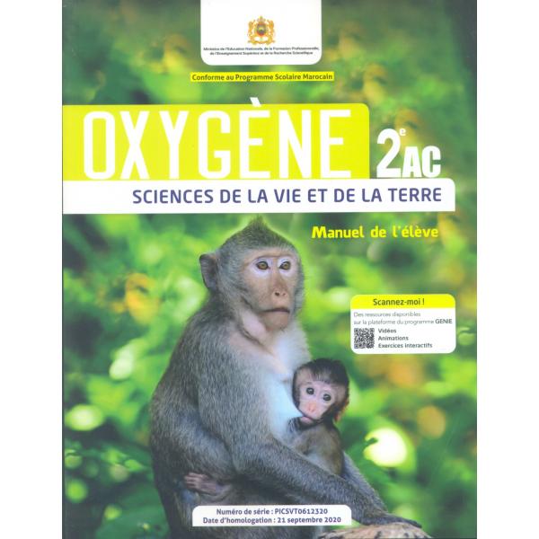 Oxygène SVT 2AC manuel 2019