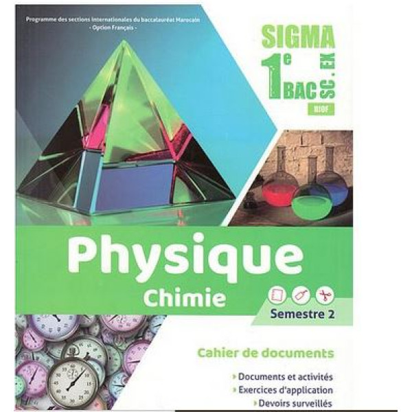 Sigma physique chimie documents 1 BAC SC.EX Tom 2
