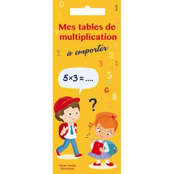 Mes Tables de multiplication 