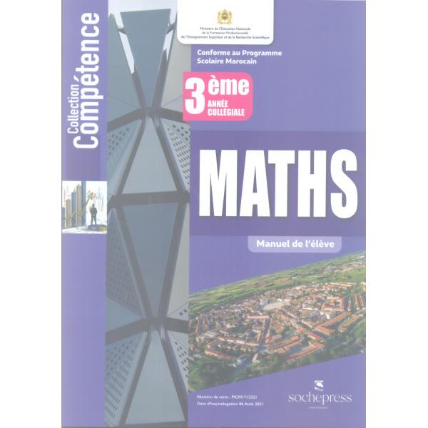 Competence Maths 3AC Manuel 2021