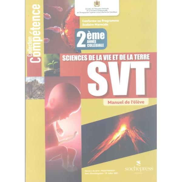 Competence SVT 2AC Manuel 2021