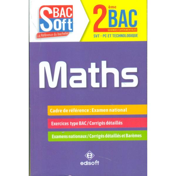 Soft Bac Maths 2e Bac SVT PC et Technologique