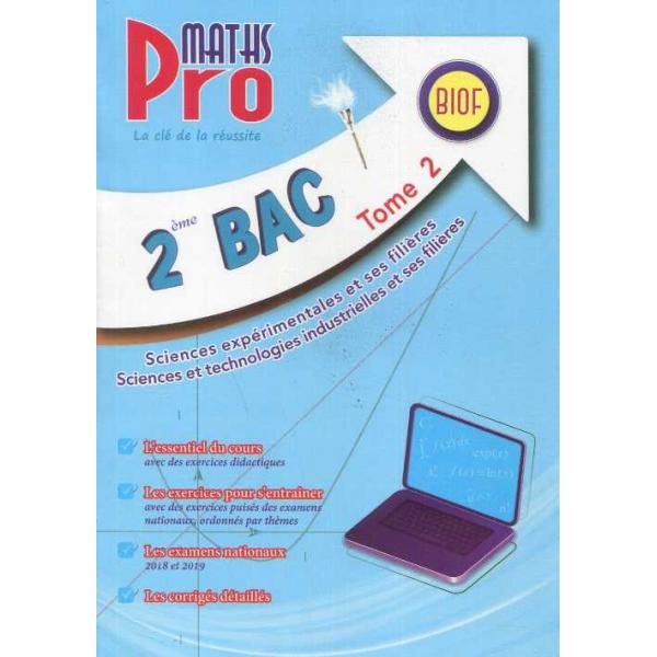 Maths Pro 2 Bac Inter SX T2