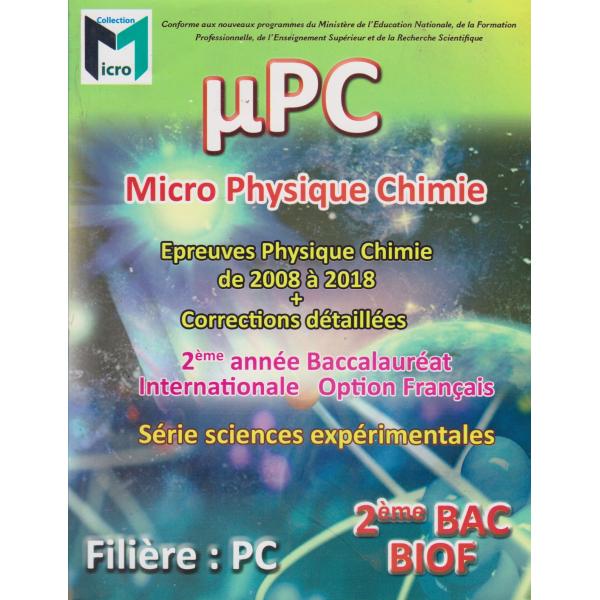 Micro Physique chimie 2 Bac Inter PC
