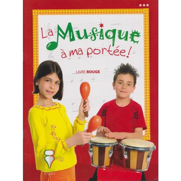 La musique à ma portée N°3 livre rouge +CD