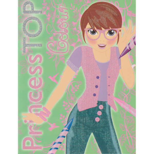Princess top colour vert