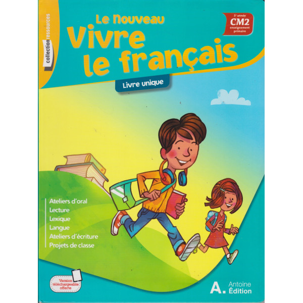 Le nouveau vivre le Français CM2 livre