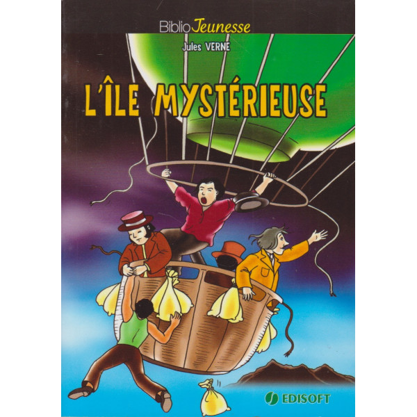 L'île mystérieuse -Biblio jeunesse