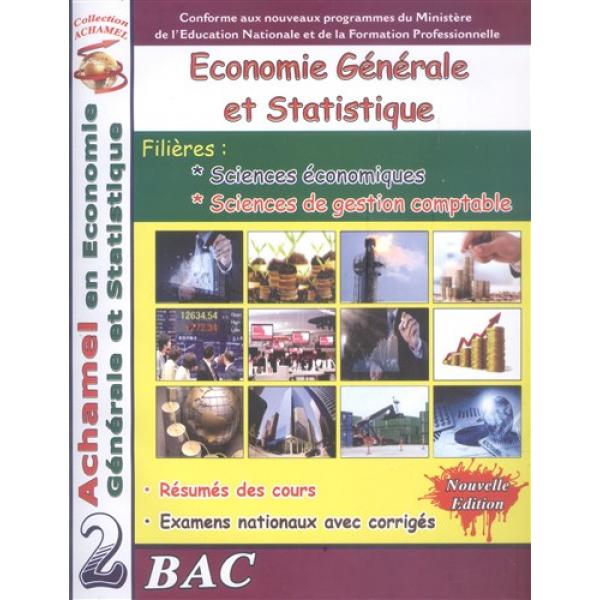 Achamel en économie générale et statistique 2 bac