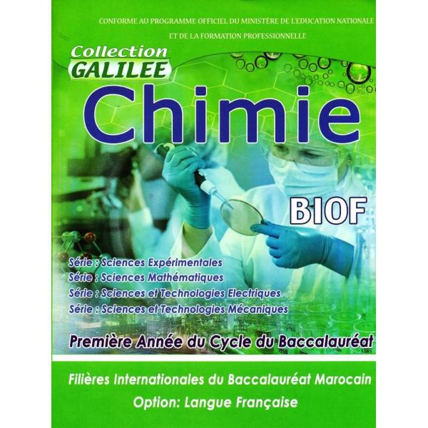 Galilée Chimie 1 bac inter BIOF 2017