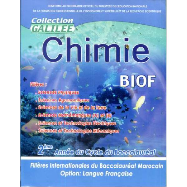 Galilée Chimie 2 bac inter BIOF 2018