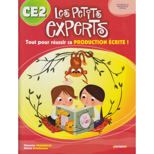  Les petits experts production écrite CE2