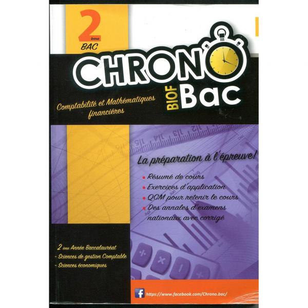Chrono Bac Comptabilité et Maths financière 2bac BIOF