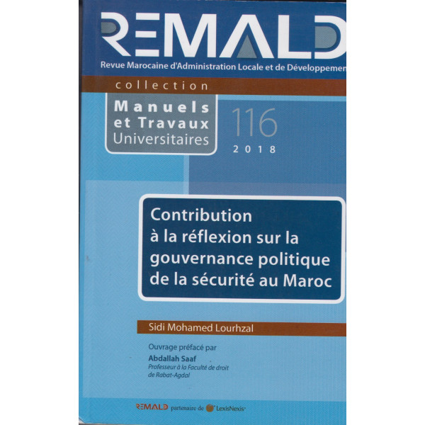 Contribution à la reflexion sur la gouvernance politique n° 116/2018