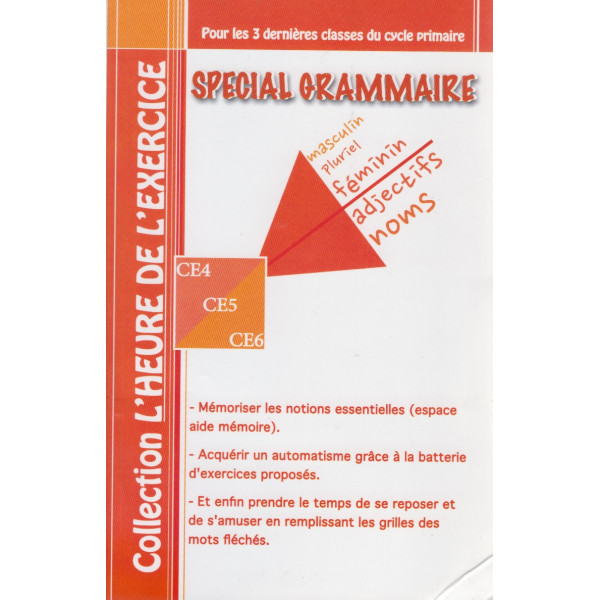 Spécial grammaire CE4-CE5-CE6 -L'heure de l'exercice