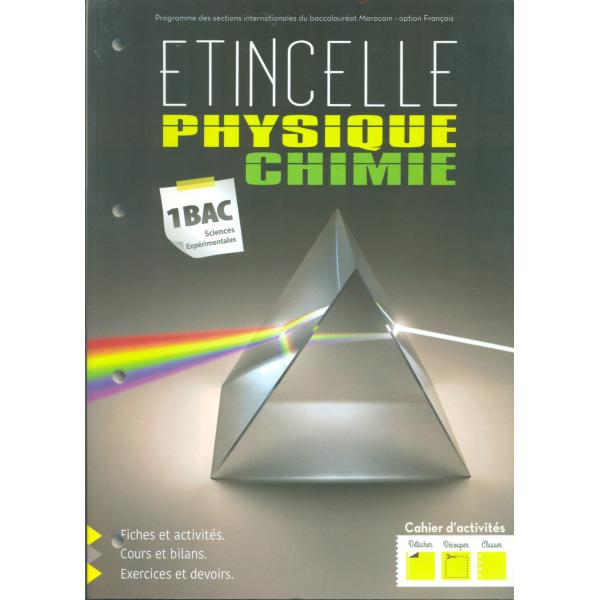 Etincelle physique chimie 1Bac SC-EX CA