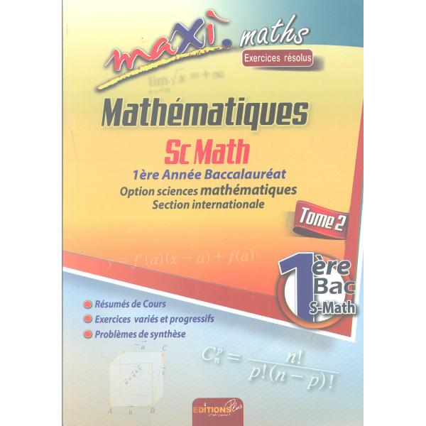 Maxi Maths 1Bac SM T2 2021