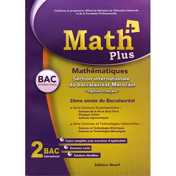 Math plus 2 Bac Inter PC-SVT