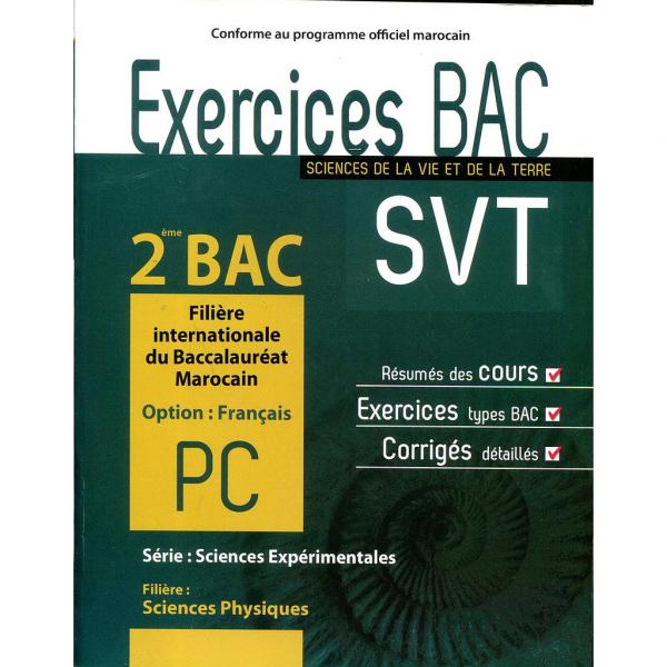 Exercices BAC SVT 2 Bac PC 2018