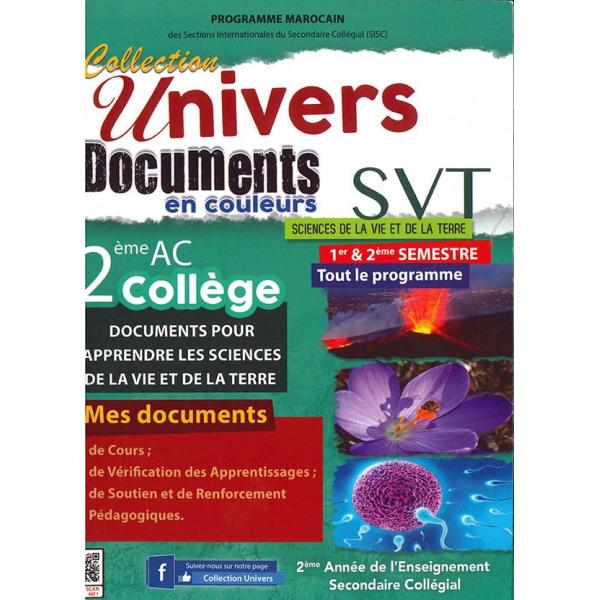 Univers SVT 2 AC Documents 2022