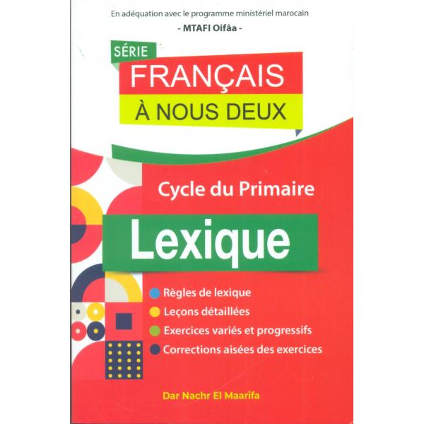 Français à nous deux primaire -Lexique