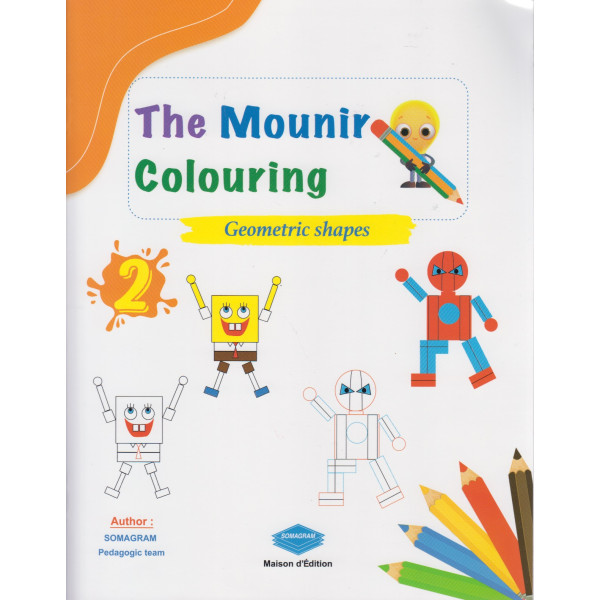 The Mounir colouring 2 -Geometric shapes