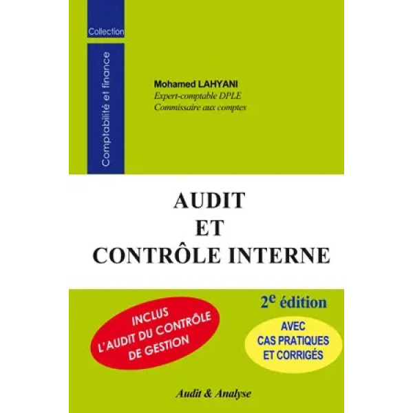 Audit et contrôle interne -Comptabilité et finance