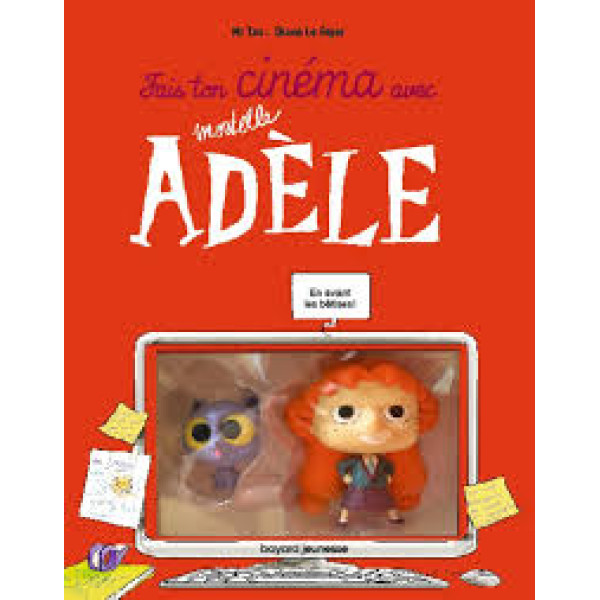 Fais ton cinéma avec Mortelle Adèle. Avec 2 figurines et 3 décors articulés