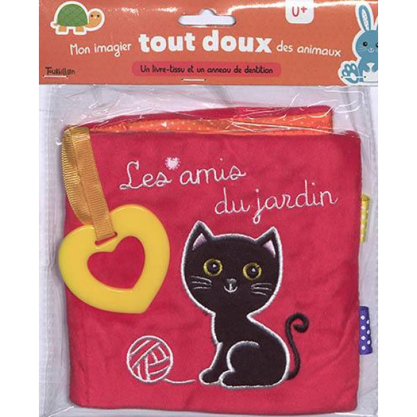 Mon imagier tout doux des animaux -Les amis du jardin
