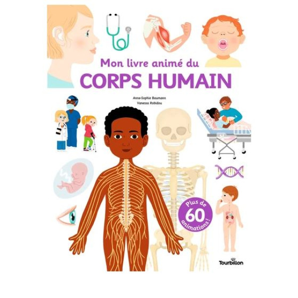 Mon livre animé du corps humain